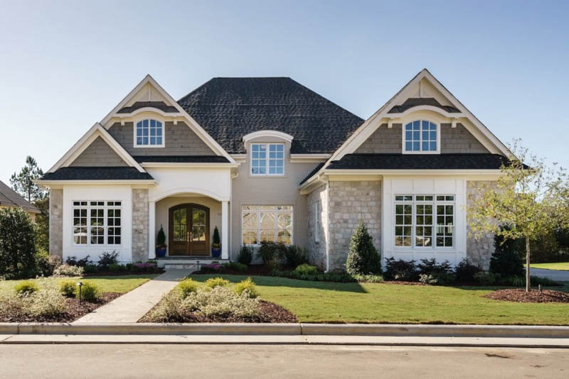 Custom home in Cary